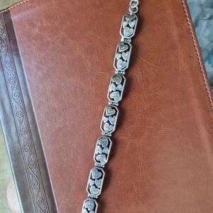 Brighton Silver Heart Bracelet